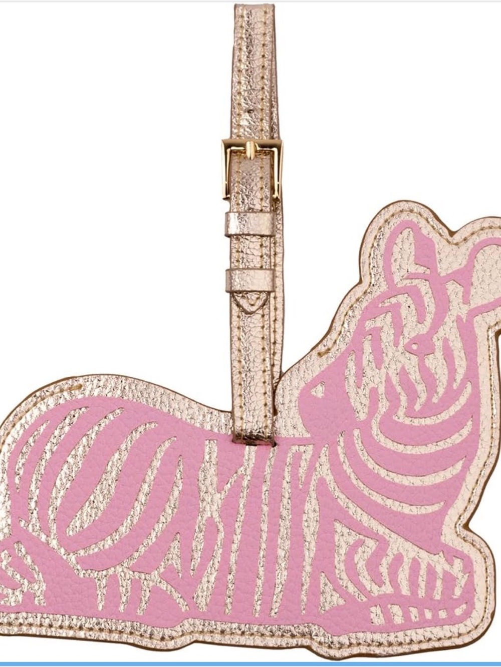LILLY PULITZER® LUGGAGE TAG – CONCH SHELL PINK ZEE BEBE